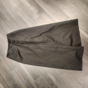 Black maxi skirt